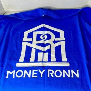 Unisex Royal Blue Moneyronn limited Collection